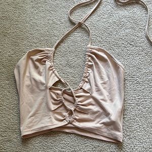 Amazon - beige - cropped - halter